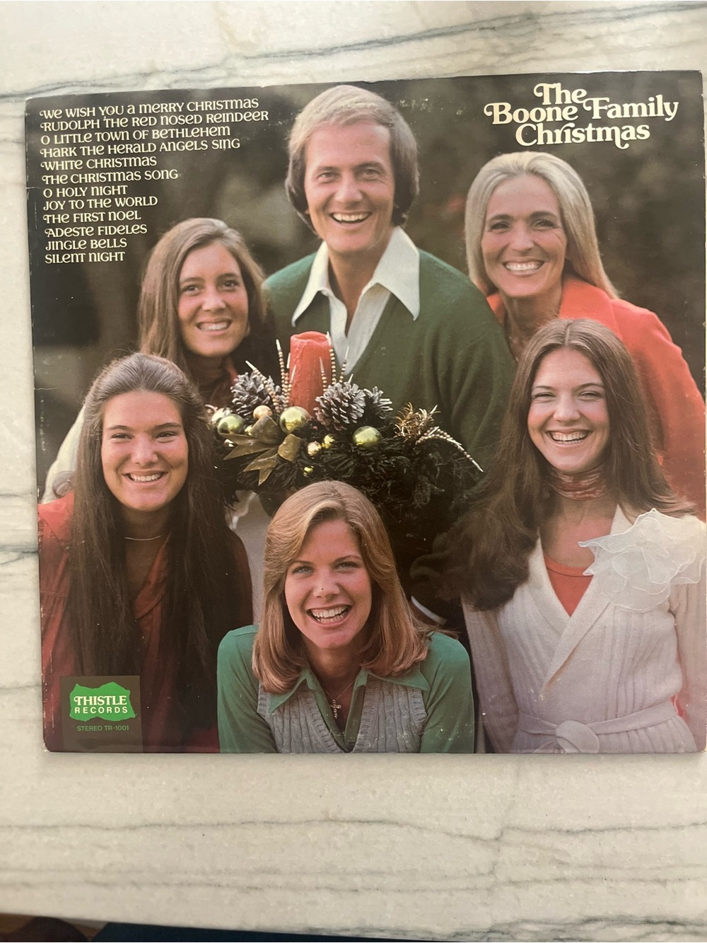 The Boone Family Christmas vinyl album- 1975